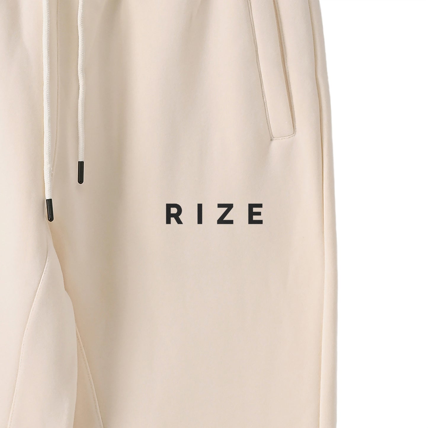 RIZE SETUP SWEAT PANTS -IVORY-