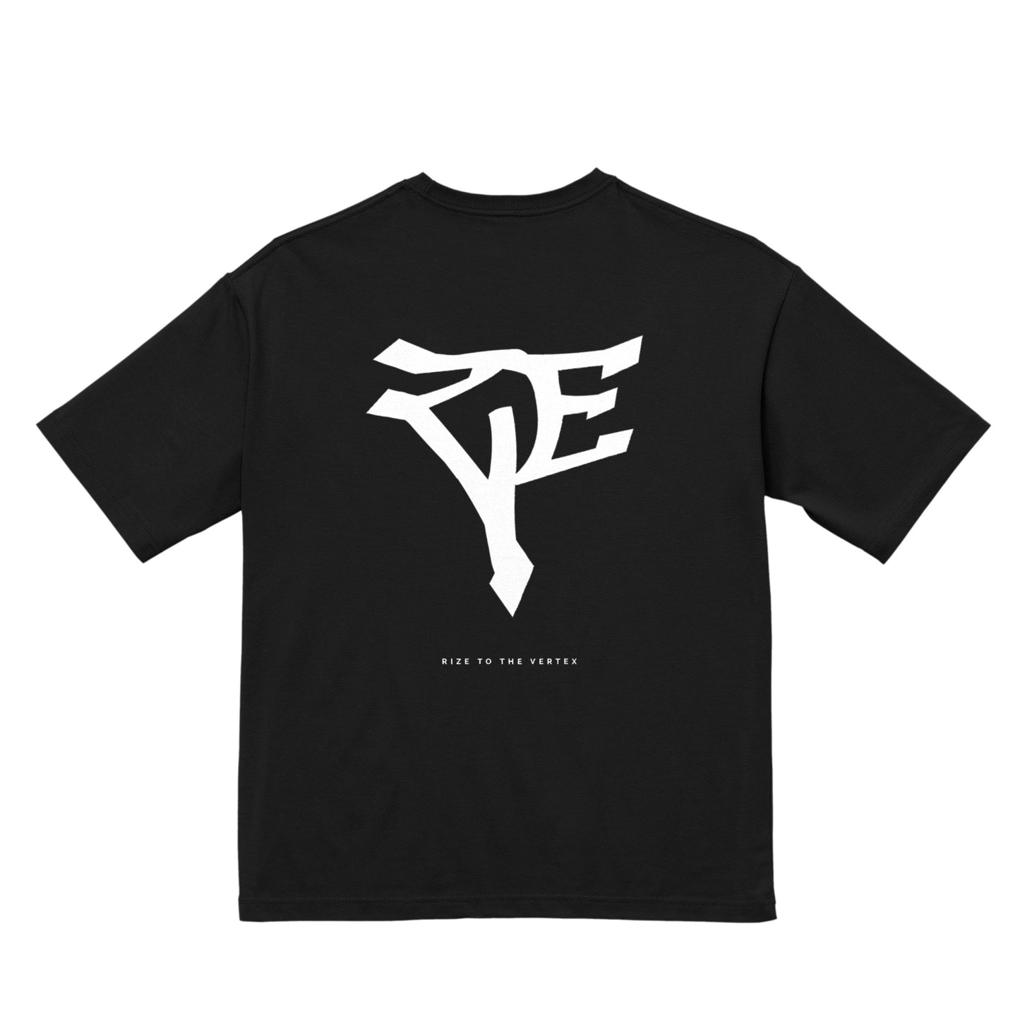 RIZE TEE -BLACK-