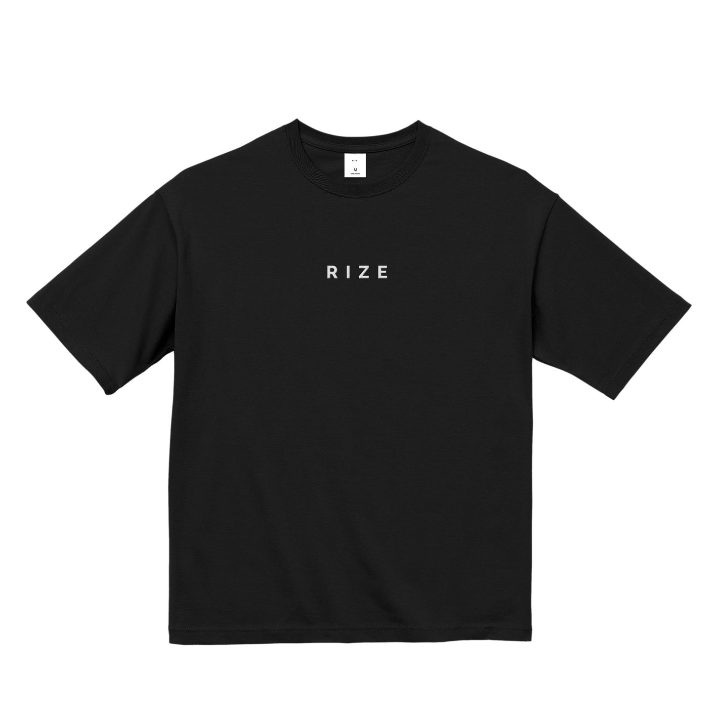 RIZE TEE -BLACK-