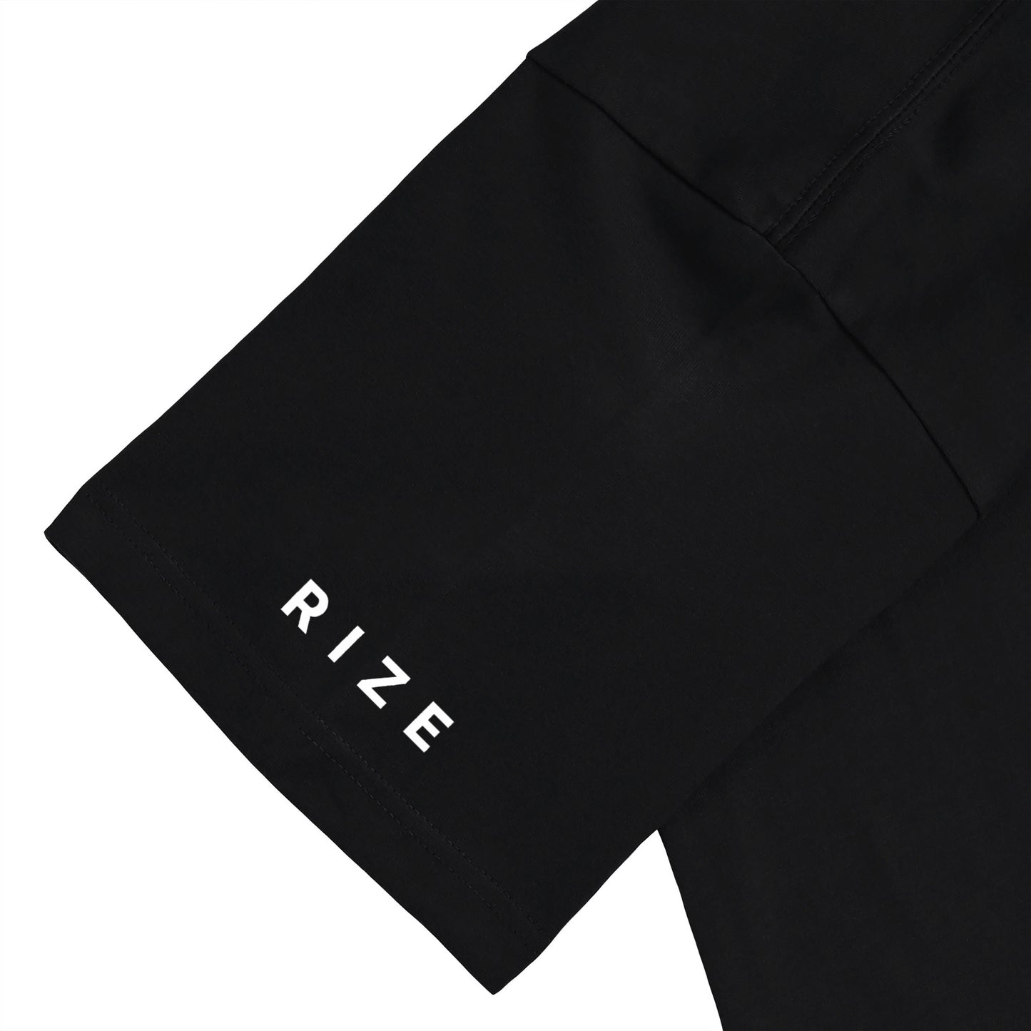 RIZE CHEST LOGO TEE -BLACK-