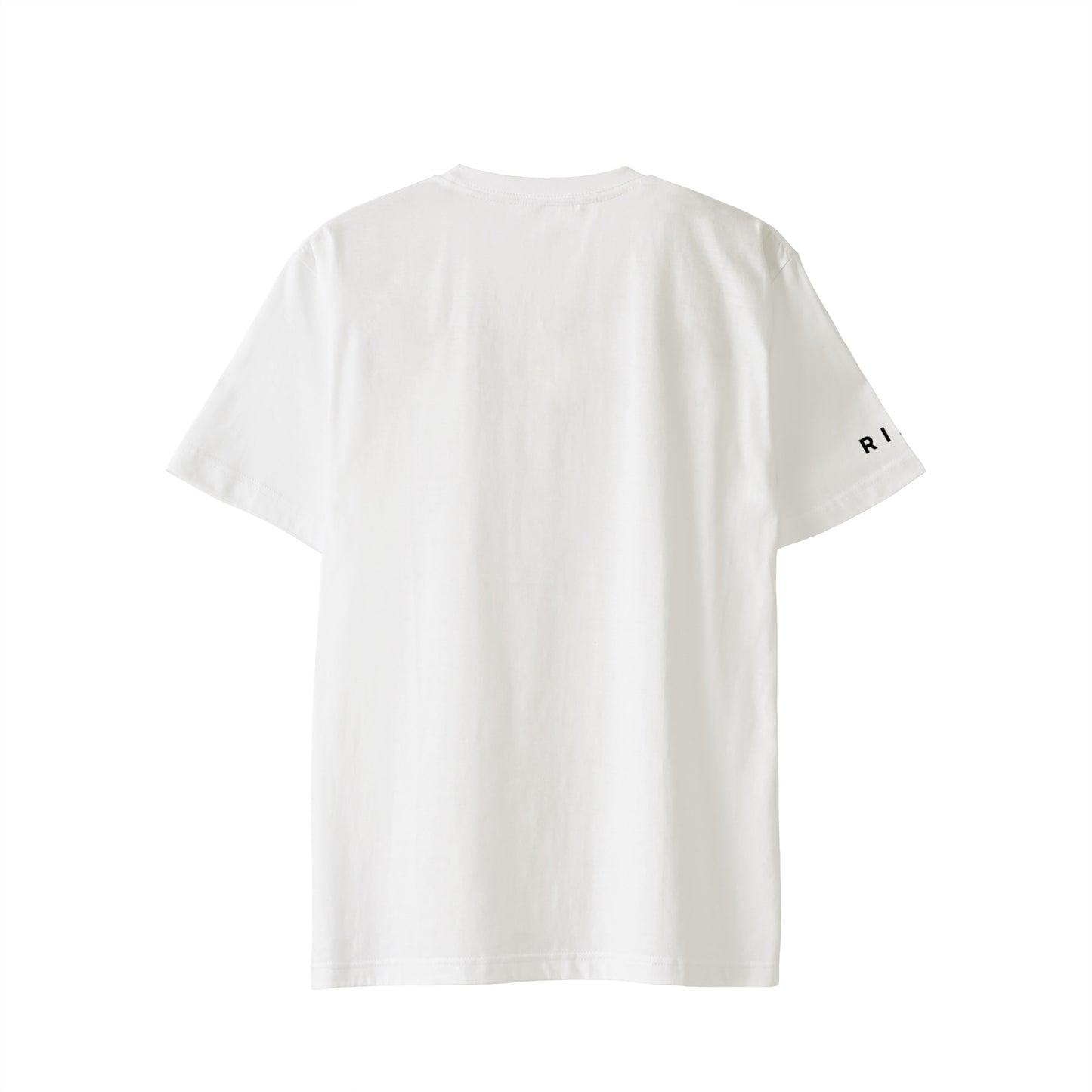 RIZE CHEST LOGO TEE -WHITE-