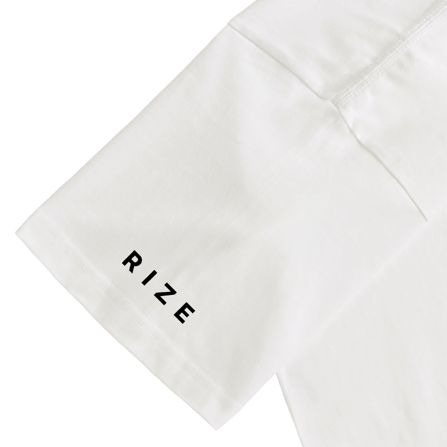 RIZE CHEST LOGO TEE -WHITE-