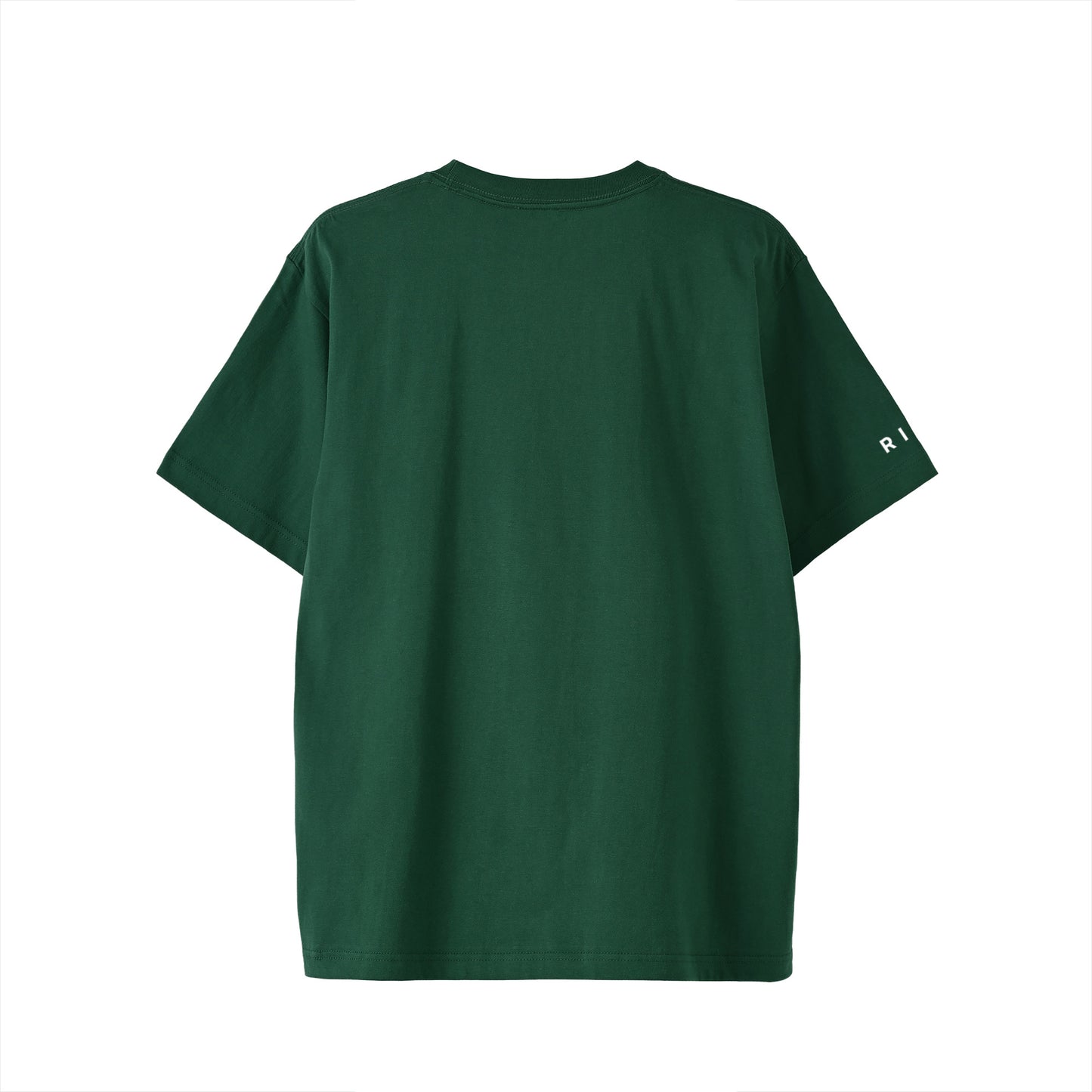 RIZE CHEST LOGO TEE -GREEN-